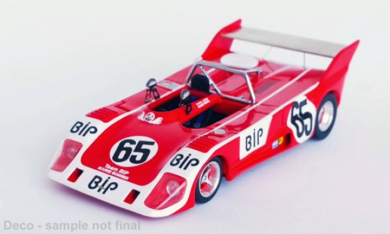Lola T292, RHD, No.65, 1000 Km Spa, C.Gaspar/J.Pinhol, 1973