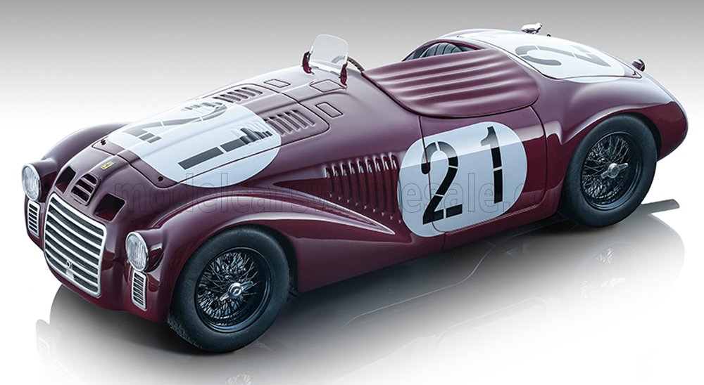 FERRARI - 125S SPIDER N 21 2nd 12h PESCARA 1947 FR