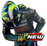 AGV HELM #46 VALENTINO ROSSI - MOTOGP VALENCIA 2021 - FAREWELL RACE