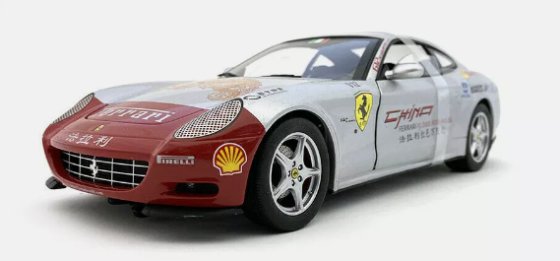 Ferrari 612 scaglietti china , argent