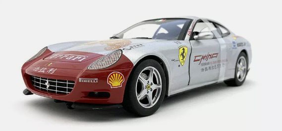 Ferrari 612 scaglietti china zilver