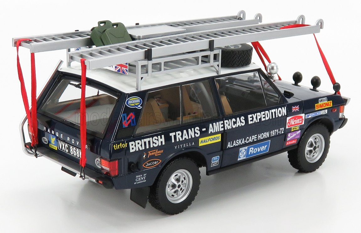 RANGE ROVER N 0 RALLY BRITISH TRANS AMERICAS EXPED