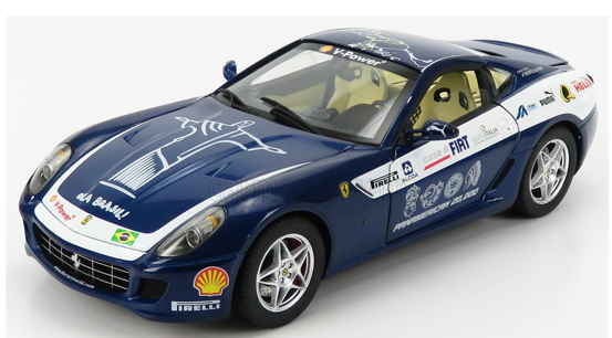 Ferrari 599 gtb panamerica 2006 , blauw