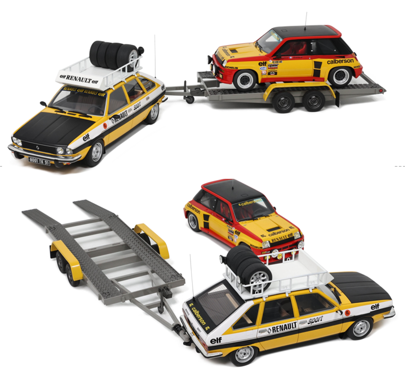 PACK RENAULT 30 ASSISTANCE  RENAULT 5 TURBO YELLOW