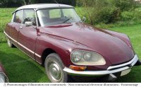 Citroën DS 23 Pallas 1973 Grenade Rouge / Argent