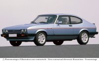 Ford Capri Mk.III 2.8 Injection RHD 1984 Paris Blue metallic