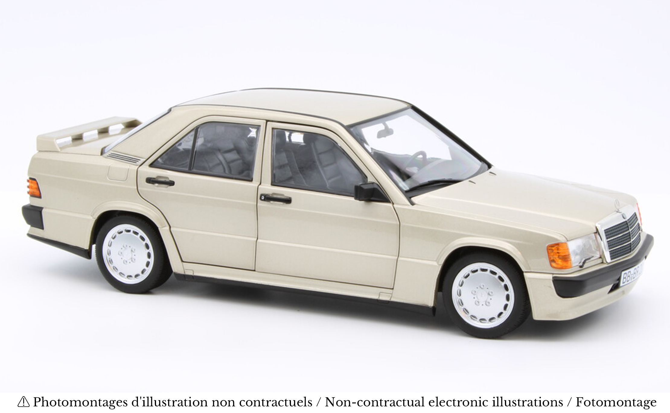 Mercedes-Benz 190 E 2.3-16 1984 rookzilver metalli