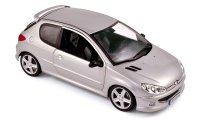 Peugeot 206 RC 2003 aluminium argent