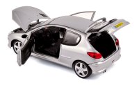 Peugeot 206 RC 2003 aluminium argent