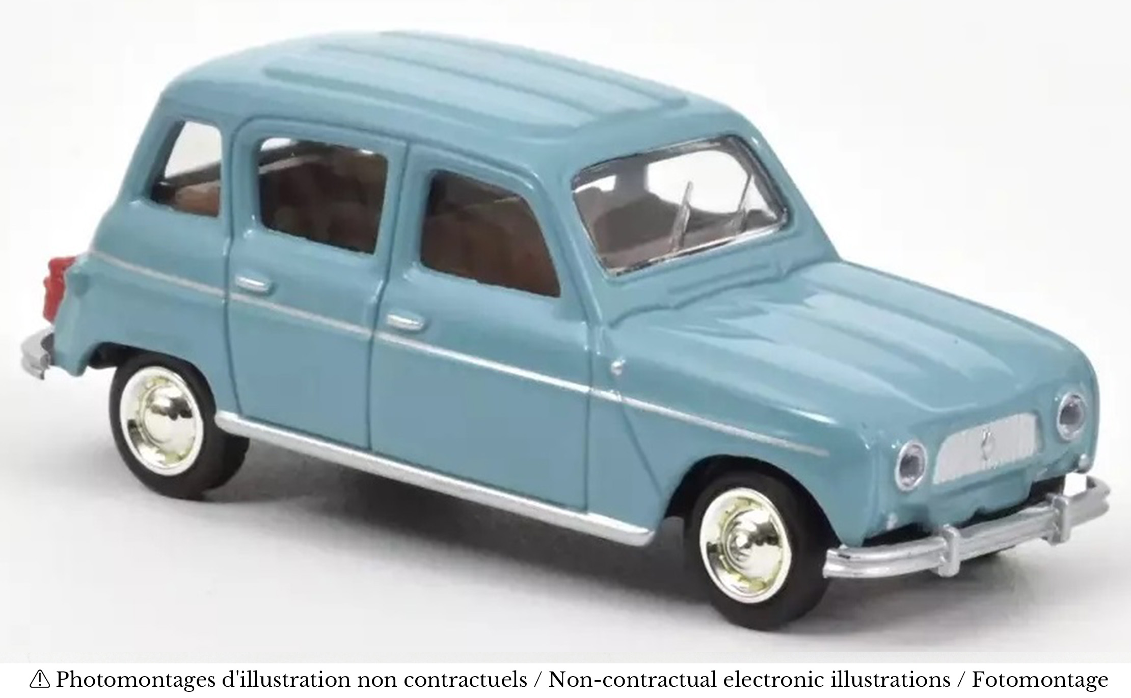 Renault 4 L 1966 Frankrijk Blauw