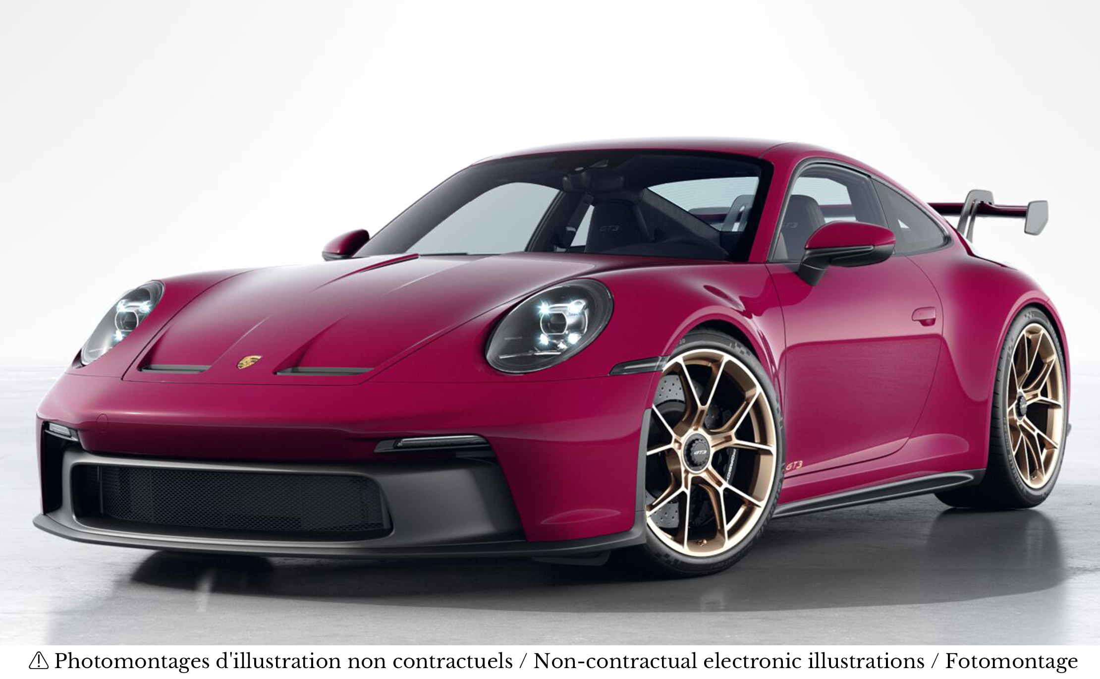 Porsche 911 GT3 2021 Ster Ruby Neo