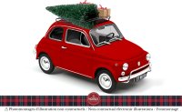 Fiat 500 L 1968 Noël rouge