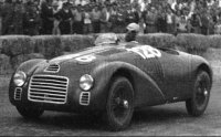 FERRARI - 125S SPIDER N 128 CIRCUITO DI PIACENZA 1947 FRANCO CORTESE