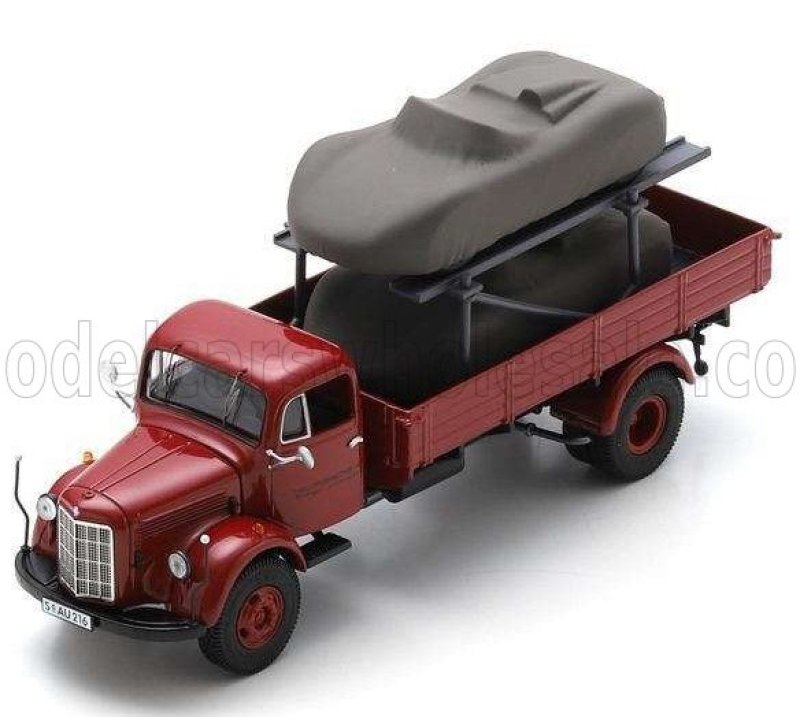 Schaalmodel Mercedes Benz - L3500 Truck Porsche Renndienst