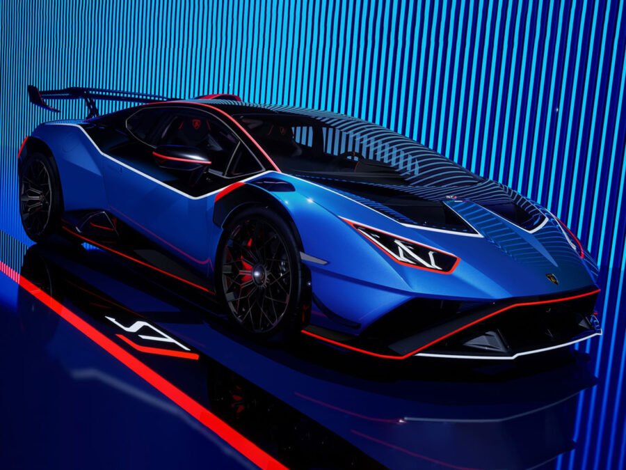 LAMBORGHINI HURACAN STJ BLU ELIADI