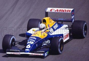 WILLIAMS - F1 FW14B RENAULT N 6 2nd BRITISH GP 199