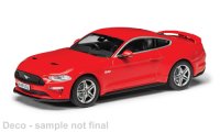 Ford Mustang GT, rouge, RHD