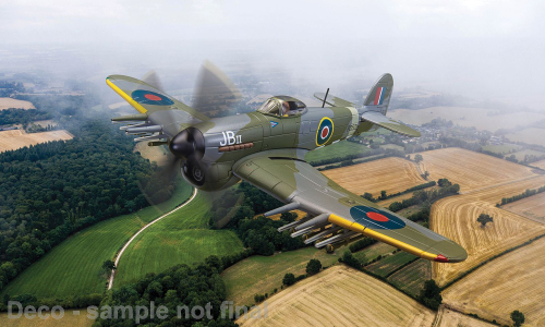 Hawker Typhoon IB, MN935 JBII, WCmdr J.R.Baldwin, 