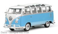 VW T1 Samba, blanc/bleu, 1962