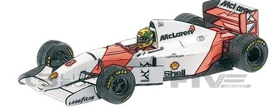 McLaren Ford MP4/8 Ayrton Senna Winner European GP