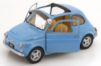 FIAT - 500 F CUSTOM WITH ABARTH RIMS 1968 - LIGHT BLUE