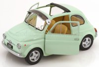 FIAT - 500 F CUSTOM WITH ABARTH RIMS 1968 - LIGHT GREEN