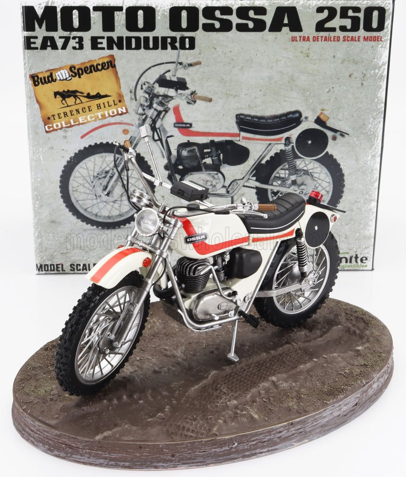 Modèle réduit Ossa - 250 Ae73 Enduro 1973 - From Movie - - Tv Series
