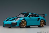 Porsche 911 (991.2) GT2 RS Weissach-pakket (Miami Blue)