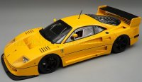 FERRARI - F40 LM PRESS VERSION 1996 - WITH 5 SPOKE BLACK RIMS - JAUNE