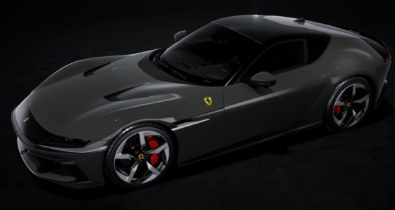 Ferrari 12 Cilindri Grigio Scuro 792