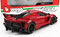 FERRARI - FXX-K EVO HYBRID 6.3 V12 1050hp 2018 - EXCLUSIVE CARMODEL - ROSSO FUOCO - MET RED