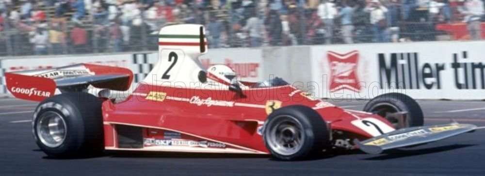 FERRARI - F1 312T CLAY REGAZZONI N 2 POLE POSITION