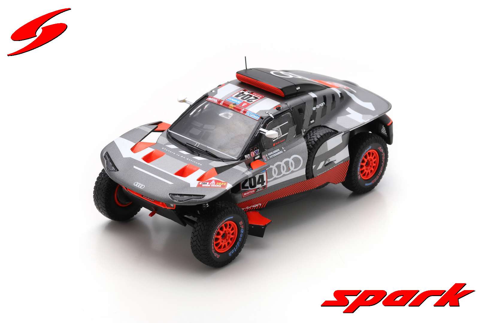 AUDI RS Q E-TRON NO.204 DAKAR RALLY 2023 S. PETERH