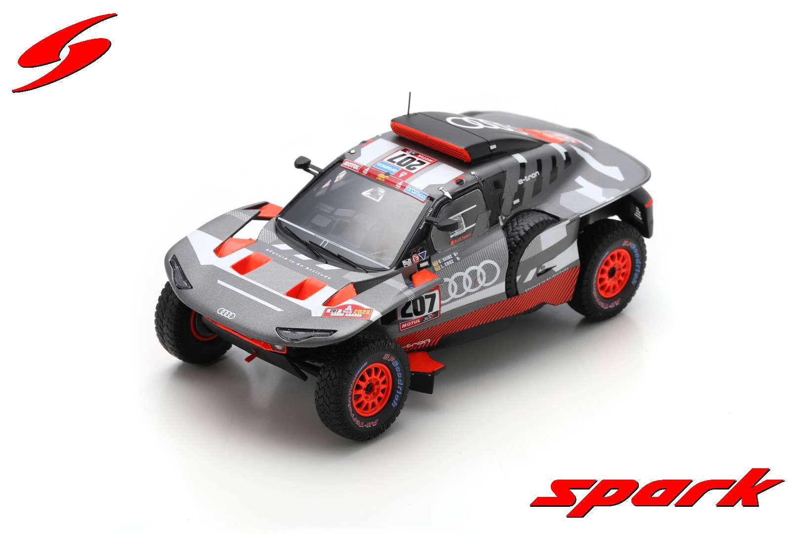 AUDI RS Q E-TRON NR.207 DAKAR RALLY 2023 C. SAINZ 