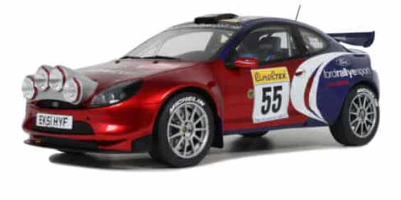 FORD PUMA SUPER 1600 RED DUVAL RALLYE MONTE CARLO 