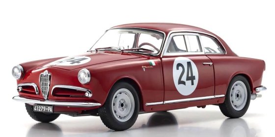 Alfa Romeo Giulietta SV 1958 Targa Florio (nr. 24) 1958