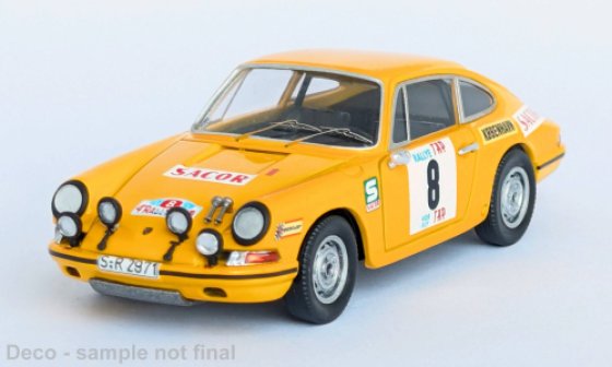 Porsche 911 S, No.8, Rallye Portugal, B.Waldegaard/H.Thorszelius, 1970