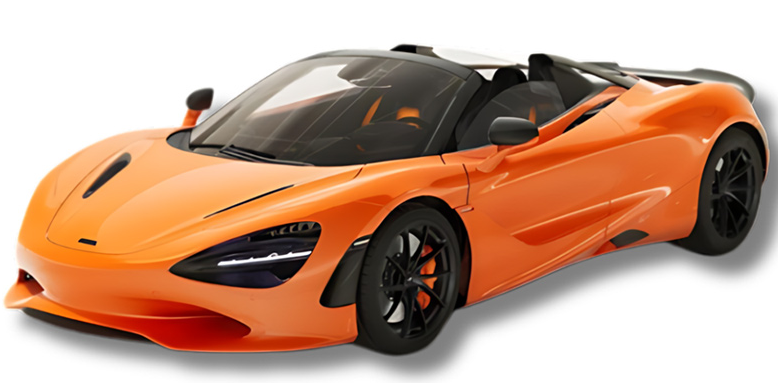 MCLAREN 750S SPIDER ORANGE 2024