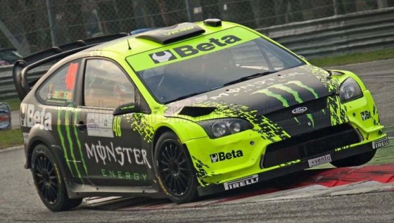 Ford Focus RS WRC08, No.46, Rallye Monza, V.Rossi/C.Cassina, 2009