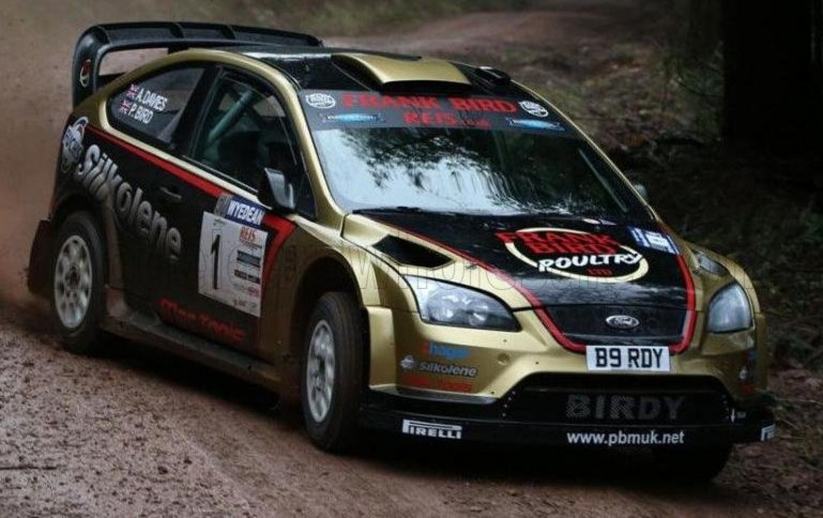 Ford Focus Modification Rally Modèle réduit Ford Focus Rs Wrc08, No.1, Wyedean Forest Rally,...