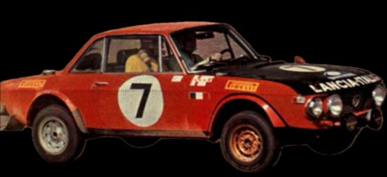 Lancia Fulvia HF 1600 Coupé #7 1/12 TopMarques