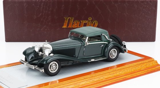 MERCEDES BENZ - 500K sn130897 SINDELFINGEN CABRIOLET A CLOSED 1936 - 2 TONE GREEN