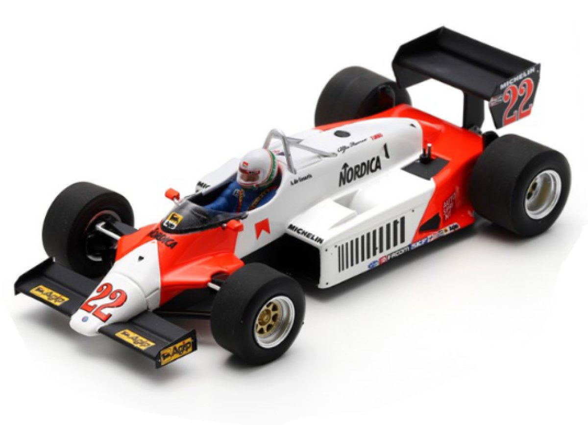 アルファ ロメオ 183T ドイツGP 1983 #22 De Cesaris (ミニカー