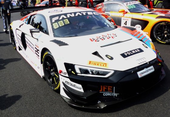 Audi R8 LMS GT3 EVO II No.25 Sainteloc Racing 2e Gold klasse 24H Spa 2024 P. Evrard – U. De Wilde – J. Pla – G. Magnus Limited 300