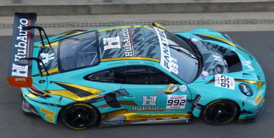 Porsche 911 GT3 R (992) Nr.992 HubAuto Racing 24H Spa 2024 K. Estre – P. Pilet – L. Vanthoor Limited 300