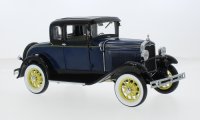 Ford Model A Coupe, blauw/zwart, 1931