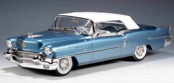 CADILLAC - ELDORADO BIARRITZ CABRIOLET CLOSED 1956 - BAHAMA BLUE