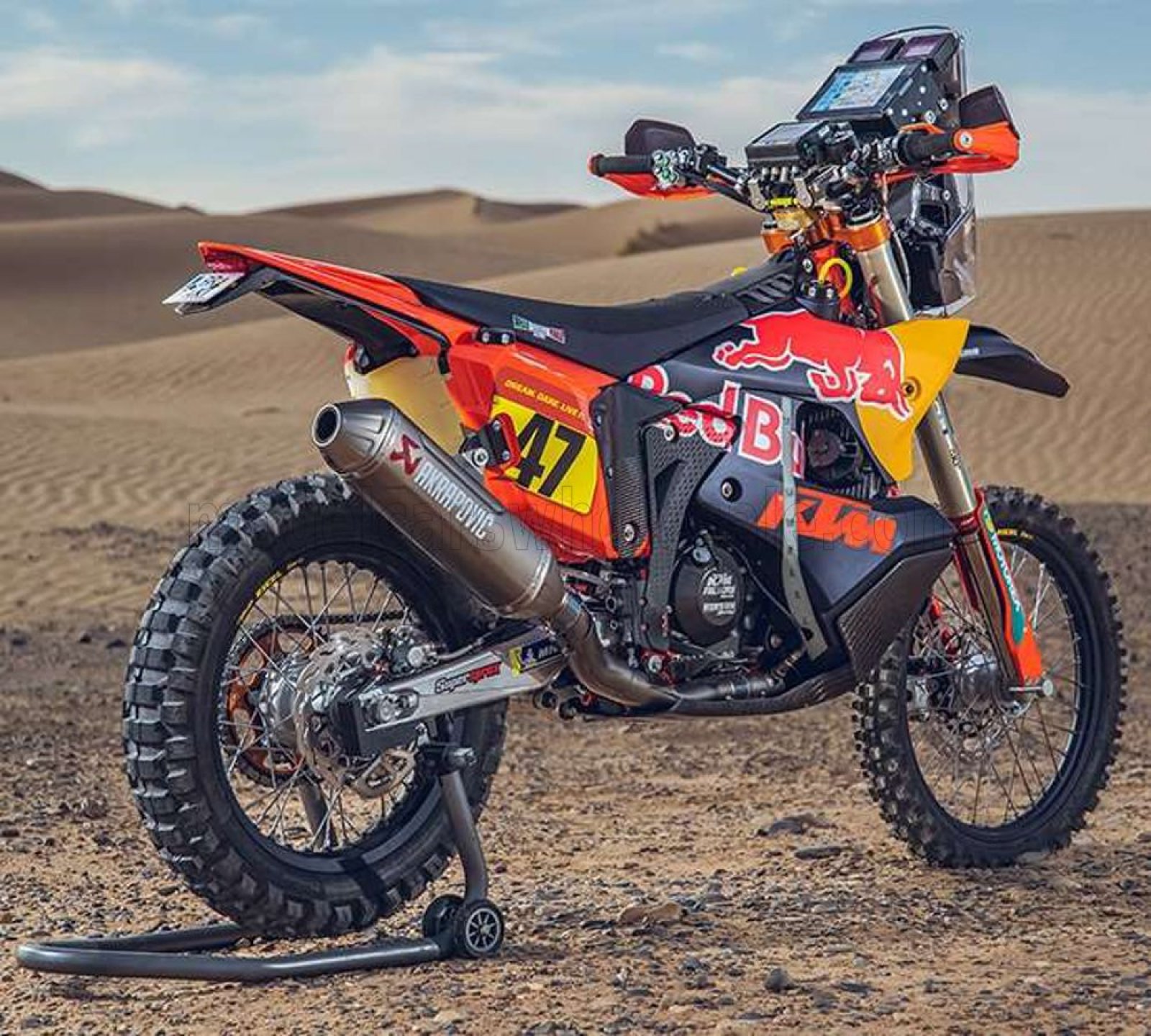 Schaalmodel Ktm - 450 Team Red Bull Factory Racing N 47 4th Rally Dakar...