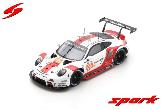 Porsche 911 RSR-19 #56 Team Project 1 24H Le Mans 2022 modèle réduit 1/43 de Spark