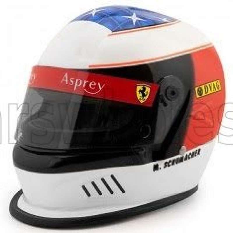 CASQUE  F1 MICHAEL SCHUMACHER TEAM FERRARI F310/2 N 1 WINNER SPANISH GP 1996